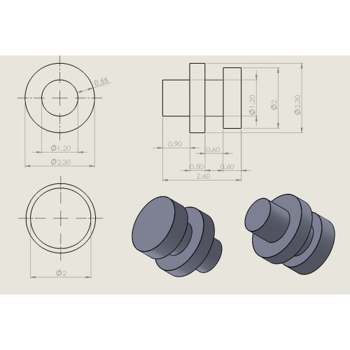 Чоп ножодържател ASF10313